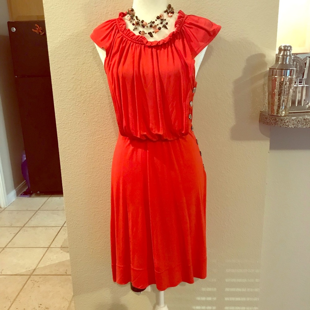 NWT Marc by Marc Jacobs flamingo red dress!
